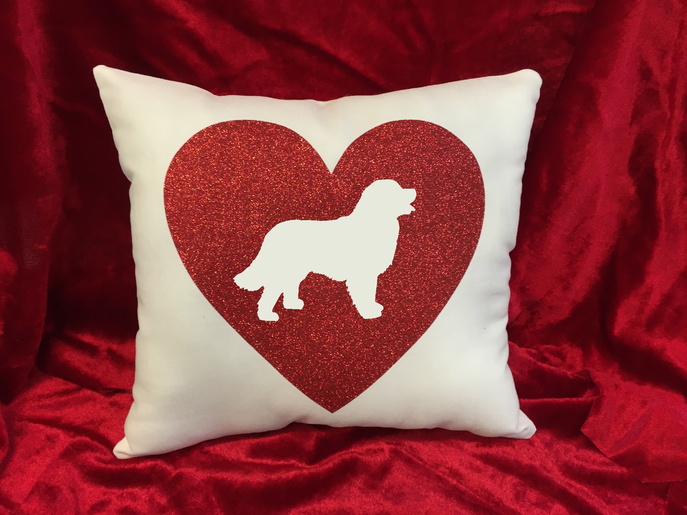 Dogs - Throw Pillow - Bernese Mountain Dog